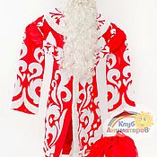 Одежда handmade. Livemaster - original item Santa Claus Royal costume with rhinestones. Handmade.