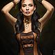 Заказать Корсет с натуральной кожей (стимпанк 3). Shi Corset (Анна). Ярмарка Мастеров. . Одежда для субкультур Фото №3