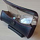 Order Glasses case, eyeglass case, leather case, genuine leather case. AshotCraft. Livemaster. . Eyeglass case Фото №3