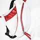 Waist bag: White leather belt Bag. Waist Bag. Lollypie - Modiste Cat. Online shopping on My Livemaster.  Фото №2