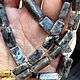 Бусы из лабрадорита 4. Бусы. gemstone. Интернет-магазин Ярмарка Мастеров.  Фото №2