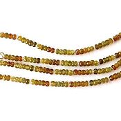 Материалы для творчества handmade. Livemaster - original item Garnet Grossular Beads. Handmade.