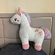 Винтаж: Единорог UNICORN игрушка подушка большая. Сувениры винтажные. И то и это. Интернет-магазин Ярмарка Мастеров.  Фото №2