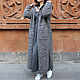 coat: Women's coat with a hood on the lining. Coats. CUTE-KNIT by Nata Onipchenko. My Livemaster. Фото №5