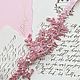 Подвязка для невесты с вышивкой по кружеву, ПН-184_pink, Подвязки, Санкт-Петербург,  Фото №1