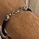 Nylon bracelet with beads (wolf). Bead bracelet. h-a-n--t-e-r. My Livemaster. Фото №5