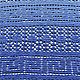 Синий палантин крючком-Шаль крючком-Платок крючком. Палантины. Multi Color Crochet (voronkova-olga). Ярмарка Мастеров.  Фото №6