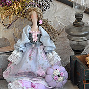 Куклы Тильда: Кукла в стиле Тильда "Шепот лета-свежесть"