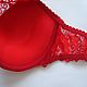 Комплект кружевного нижнего белья Red Passion. Комплекты белья. Darya Vecher Шёлковое нижнее бельё Корсеты. Ярмарка Мастеров.  Фото №6