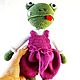 Лягушонок  в комбинезончике. Мягкие игрушки. ToysAndToys. Ярмарка Мастеров.  Фото №6