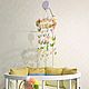 The mobile in the crib for girl - Butterfly, Toys for cribs, Moscow,  Фото №1