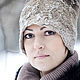 Felt winter hat based on 'Tiramisu', Caps, St. Petersburg,  Фото №1