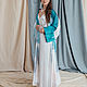 Абайя+комбинация. Шелк Армани. Платья. Abaya-altay. Ярмарка Мастеров.  Фото №4