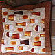 decorative pillow 'Amber drink'. Pillow. уютный интерьер от Валентины. Online shopping on My Livemaster.  Фото №2