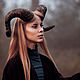Рога. Витые бараньи рога. Рога на ободке. Рога. Fairy tale. Ярмарка Мастеров.  Фото №5