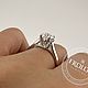 Золотое кольцо с бриллиантом 1 карат. Кольцо помолвочное. FROLOF JEWELRY. Ярмарка Мастеров.  Фото №10