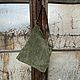 Парус. Сумка из замши и кожи. Хаки. Классическая сумка. Madameliseeva авторские сумки. Интернет-магазин Ярмарка Мастеров.  Фото №2