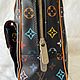 Винтаж: Сумка винтажная Louis Vuitton Monogram Black Multicolor Vintage. Сумки винтажные. Chic bags. Интернет-магазин Ярмарка Мастеров.  Фото №2