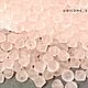 Light Rose Matt, 4 мм биконусы Preciosa, 10 шт, Бусины, Москва,  Фото №1