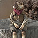 Братец Лис (уехал в коллекцию). Интерьерная кукла. Мир кукол Лоры Пинтсон. Ярмарка Мастеров.  Фото №6