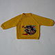 Golden yellow hedgehog jacket. Sweatshirts for children. 4 children-baby. Online shopping on My Livemaster.  Фото №2