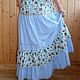 Dress with skirt My village, dress with petticoat. Dresses. Olga Karpenko Luizafelt. Online shopping on My Livemaster.  Фото №2