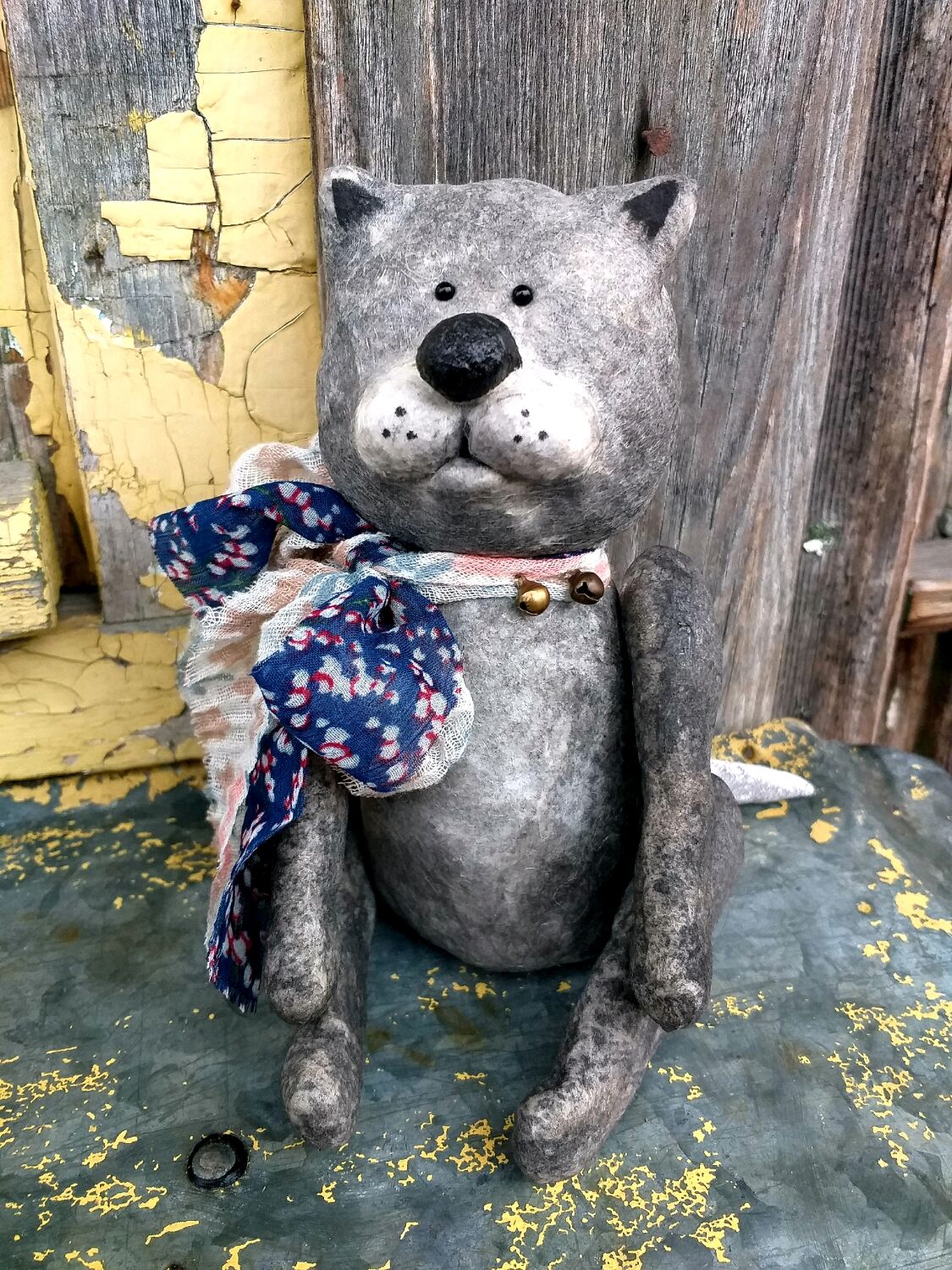 Кот Василий. Ватная игрушка. в интернет-магазине на Ярмарке Мастеров ...