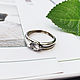 Винтаж: Серебряное кольцо с горным хрусталем. Кольца винтажные. YuliyaKireevа. Ярмарка Мастеров.  Фото №4