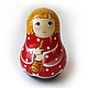 The tumbler is especially attractive and which carries many meanings and symbols toy. Matryoshka is a universal gift for both children and adult. To donate dolls is appropriate in almost
