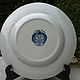 Porcelain plate 'Independence Hall', hand made, England. Vintage interior. Dutch West - Indian Company. My Livemaster. Фото №4