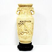 Винтаж handmade. Livemaster - original item Handmade Oriental vase. Thread.. Handmade.