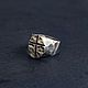 Crucivus - перстень печатка с крестом. Перстень. Rhyton Jewelry. Интернет-магазин Ярмарка Мастеров.  Фото №2