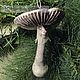 Поганка, ёлочная игрушка из ваты. Елочные игрушки. Игрушки чудесные (Людмила). Интернет-магазин Ярмарка Мастеров.  Фото №2