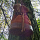bag-Torba: Red-brown. Bucketbag. Marina Lambrozo leather and stone. My Livemaster. Фото №5