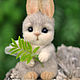 Order Bunny felted toy. Felt toy fromKristina Antropova. Livemaster. . Felted Toy Фото №3