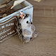 Brooch Hedgehog puffy wool. Brooches. handmade toys by Mari (handmademari). My Livemaster. Фото №6