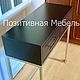Консоль Тумбочка Тумба На Металлическом Основании. Мебель на заказ. Комоды. Позитивная Мебель. Ярмарка Мастеров.  Фото №5