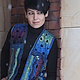 Жилет - Индиго. Жилеты. Knitted fashion by Ekaterina Bykova. Ярмарка Мастеров.  Фото №6