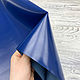 -50% Quentin Metal Blue (0,9-1,1 мм), цв. Синий, натуральная кожа козы. Кожа. Prima Pelle (Марина). Ярмарка Мастеров.  Фото №4