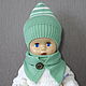 Children's hat made of semi-Merino wool, Headwear Sets, St. Petersburg,  Фото №1
