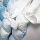 Бортики в детскую кроватку "Blue sky". Бортики в кроватку. Дроздова Алла (drozdova-alla). Интернет-магазин Ярмарка Мастеров.  Фото №2