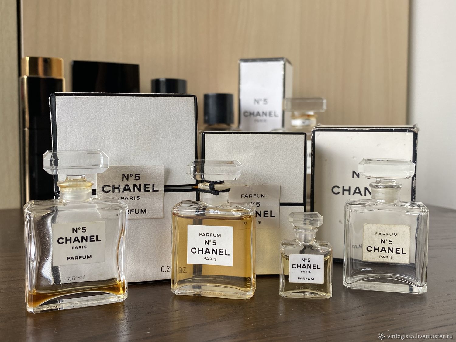 Винтаж: Chanel №5 туалетная вода, духи, флаконы, коробки купить в ...