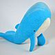 Felt toy sperm Whale, Felted Toy, Heidelberg,  Фото №1