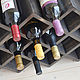 Винная полка стеллаж Митчел на 18 винных бутылок венге, Полки, Псков,  Фото №1