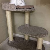 Зоотовары handmade. Livemaster - original item House for cats Oval to buy. The complex is suitable for large cats. Handmade.