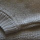 Заказать Жилет вязаный женский "Белоснежка". Вязаный текстиль (knitted textiles). Ярмарка Мастеров. . Жилеты Фото №3