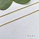 Заказать Цепь круглое звено, ролло, 2 мм, позолота, 50 см, Ц61. Mary furnitura. Ярмарка Мастеров. . Цепочки Фото №3
