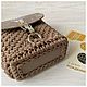 Сумка ручной работы из полиэфирного шнура. Сумка через плечо. Sunny_funny_gifts. Ярмарка Мастеров.  Фото №6