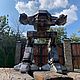 Боевой робот ED-209: Ручная работа. Модели. АРТ-Металл: живая сталь (Авторская работа). Ярмарка Мастеров.  Фото №4