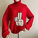 Свитер Мэйбл из Гравити Фолз "Жесты". Свитеры. FAVORITE KNITWEAR (Наталья). Ярмарка Мастеров.  Фото №4